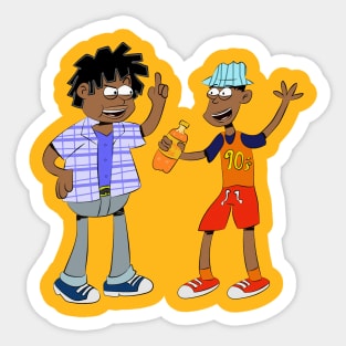 kenan and soda 90s kel Sticker